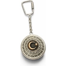 Defne Silver Gümüş Ayyıldız Anahtarlk