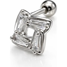 Defne Silver Gümüş Baget Piercing