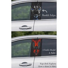 Automod Aracınıza Iddialı Hava Oto Kapı Direk Kaplama 2 Farklı Model - 4 Adet