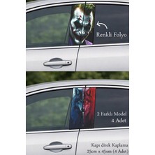 Automod Aracınıza Farklı Bir Görünüm Sunan Direk Kaplama Folyo Baskı 2 Farklı Model - 4 Adet