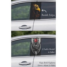 Automod Farklılık Arayanlara Oto Kapı Direk Kaplama 2 Farklı Model - 4 Adet