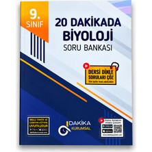 9. Sınıf 20 Dakikada Biyoloji Soru Bankası Dakika Yayınları – Konu Anlatımlı Video Çözümlü Biyoloji Test Kitabı