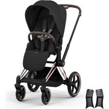 Cybex Priam - Oturma Portbebe Dahil | Rosegold | Sephia Black