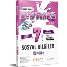 Akm Kitap 7. Sınıf Bumerang Etkinlikli Sosyal Bilgiler Günay Yayınları