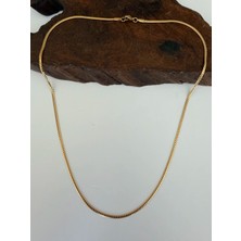 Aida Jewelss Üst Segment Salaş Çelik Zincir Kolye 55 cm Çelik Zincir Kolye Erkek Çelik Zincir Kolye