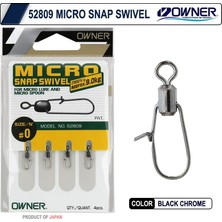 Owner 52809 Micro Snap Rapala Klipsi 0