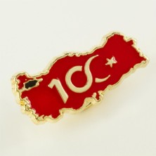 Esranın Dünyası Cumhuriyetin 100. Yılına Özel Yaka Rozet