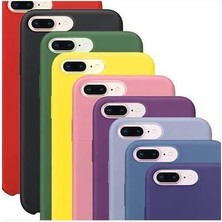 Esranın Dünyası iPhone 7/8 Plus Kadife Kaplı Lüx Lansman Silikon Kılıf