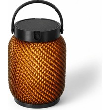 Lolıe Güneş Enerjili ve Şarj Edilebilir Fener (Amber) 20 cm