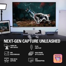 Elgato 4K x " Yeni Nesil HDMI 2.1 Teknolojisiyle Yayınlarınızı Zirveye Taşıyın!