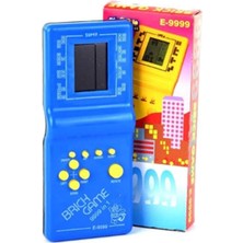 Nostalji Oyuncak El Atarisi Orjinal Tetris Brick Game Mavi Sarı Yeşil Kırmızı