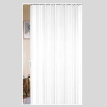 Akordiyon Kapı Beyaz Dişbudak 100X200 cm