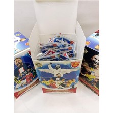 Süper Final En Son Seri Futbol Kartları Mekanik Adamlar 25 Paket 3'lü (75 Kart)