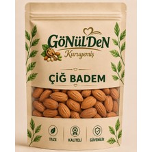 Gönülden Kuruyemiş Çiğ Bademi  Içi Iri Taneli 500GR