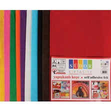 Südor SK33 Keçe A4 10 Renk Yapiskanli