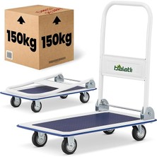 Katlanabilir Paket ve Koli Taşıma Arabası 150 kg
