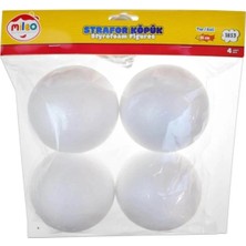 Mileo Strafor Köpük Figür Top 10 cm 4 Lü 1853