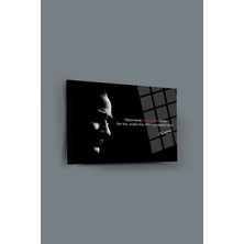 Mgi Design Atatürk Bayrak Vatan Okul Cam Tablo | Modern Sanat Tablosu | Parlak ve Net Görüntü | Kafe ve Ofis Için | Anlamlı Hediye Seçeneği | Kolay Montaj Askılı