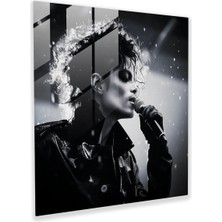 Mgi Design Michael Jackson Monokrom Cam Tablo - Monokrom Fotoğraf Ile Modern Duvar Dekoru