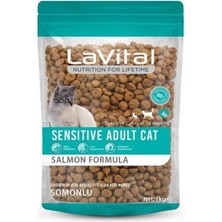 Lavital Somonlu Sensitive Yetişkin Kedi Maması 1 kg