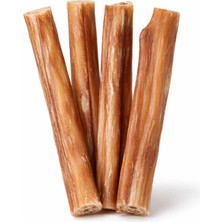 Havhav 4’lü Doğal Dana Kamış (Bully Stick) 15 cm – Kokusuz Köpek Çiğneme Çubuğu Doğal Kemik