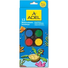 Adel 2290932001 Suluboya 12 Renk Büyük Boy 932 30MM