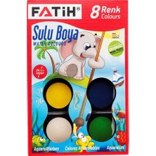 Fatih FA00903SB8RBS Suluboya S-8 8 Renk Big Size