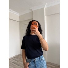 Massimo Dutti Günlük Regular Basic Kalıp Kısa Kollu Tişört