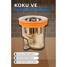 SHC4200 Koku Onleyici DN40 DN50 Gider Aparati Paslanmaz Celik Izgarali Contali Sifon BX-313423