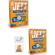 Ünlüler Karması 8.sınıf Matematik Din Kültürü Jett Fasikülleri Hedef Deneme