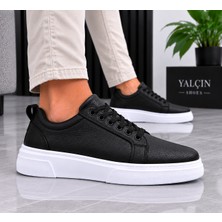 Yalçın Erkek Casual Bağcıklı Rahat Kaymaz Taban Sneaker Ayakkabı
