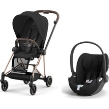 Cybex Mios Travel Sistem | Rosegold Sephia Black & Cloud T Sephia Black