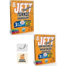 Ünlüler Karması 8.sınıf Türkçe Din Kültürü Jett Fasikülleri Hedef Deneme