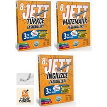 Ünlüler Karması 8.sınıf Türkçe Matematik Ingilizce Jett Fasikülleri Hedef Deneme