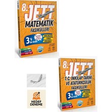 Ünlüler Karması 8.sınıf Matematik Inkılap Tarihi Jett Fasikülleri Hedef Deneme