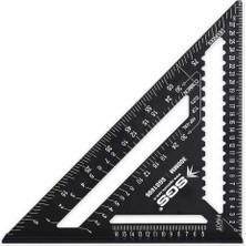Sgs Alüminyum Üçgen Cetvel Gönye 300 Mm.