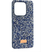 Bijuteri Net Iphone 14 Pro Max Taşlı Kapak Kılıf - Roz