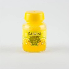 Bijuteri Net Gabrini Oje Sil Süngerli Cam Aseton 75 ml - Sarı