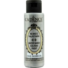 Depposite Su Bazlı Yaldız Metalik Boya 70ML 102 Gümüş