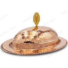 Zinnunbakır Bakır Kayık Sahan 30 cm