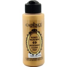 Depposite Su Bazlı Yaldız Metalik Boya 120ML 100 Altın