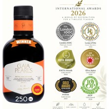 Gaia Pearls Turuncu Seri 250 ml Milas Memecik Erken Hasat Soğuk Sıkım Zeytinyağı Yoğun Meyvemsi