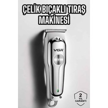 Tıraş Makinesi Profesyonel Tasarım Paslanmaz Çelik Bıçaklı - Lisinya