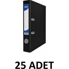 Noki 25 Adet (1 Koli) Dar Plastik Klasör A4 Klasör
