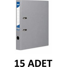 Noki 15 Adet Dar Plastik Klasör A4 Klasör