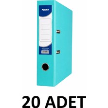 Noki 20 Adet Geniş Plastik Klasör