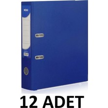 Noki 12 Adet Geniş Plastik Klasör