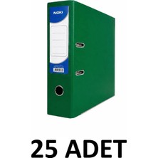 Noki 25 Adet Geniş Plastik Klasör