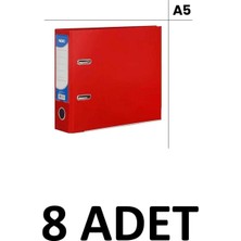 Noki 8 Adet Telgraf A5 Plastik Klasör Geniş Telgraf Klasör