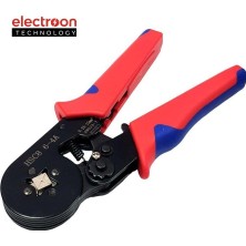 Electroon ELC-884 Hsc8 6-4A 4 Köşe Terminal Sıkma Pensesi